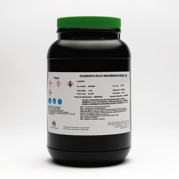 Pigmento Rojo Mexibron RKS X